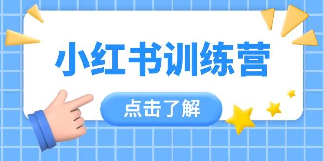 小红书训练营，助小白入门，掌握技巧变达人，课程实操又全面(12节课)